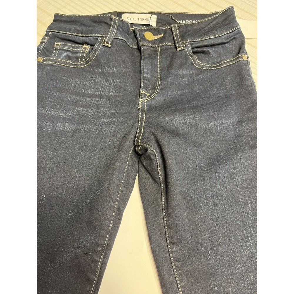 NWT - DL1961 Womens Margaux Instasculpt Dark Wash Ankle Skinny Jeans Size 24” - Picture 8 of 8